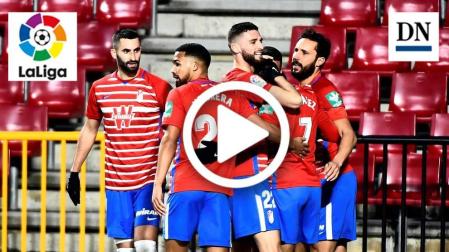Resumen del Granada 2-0 Osasuna en vídeo: gol de Luis Suárez (1-0)