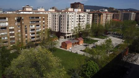 Una de las actuaciones tuvo lugar en un piso de la Plaza Félix Huarte de Iturrama.