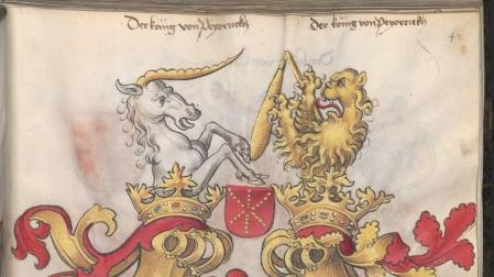 Galería de imágenes con escudos de algunas de las principales casas nobiliarias navarras