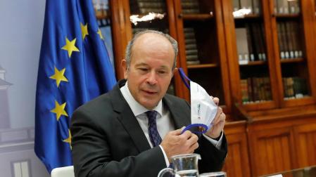 El ministro de Justicia, Juan Carlos Campo.