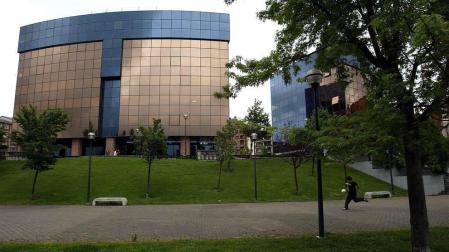 Parque Tomás Caballero de Pamplona, donde se cometieron los hechos denunciados.