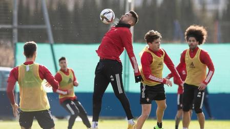Arrasate no da pistas de cara al partido de Copa del domingo frente al Espanyol