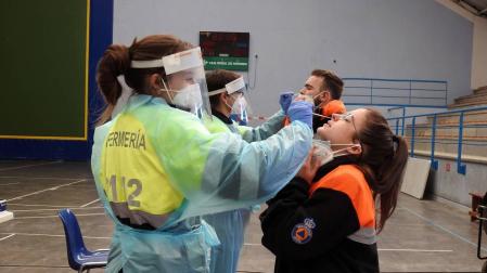 Tranquilidad y resignación en el cribado hecho en Sartaguda entre 248 personas