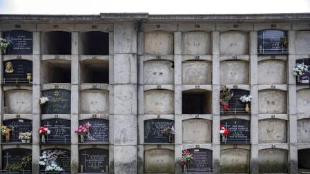 El cementerio de Pamplona tiene 3.515 nichos vacíos, uno de cinco