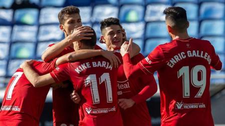 Roncaglia emula al Chimy con una carrera estratosférica en el segundo gol en Cornellà
