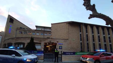 Controlado el acceso a una residencia universitaria de Pamplona por varios confinados