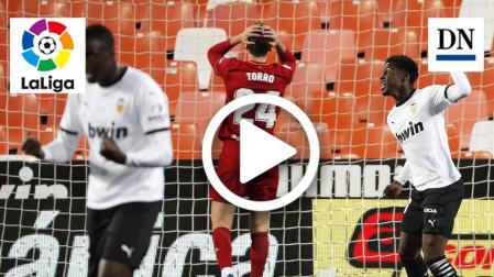 Resumen del Valencia 1-1 Osasuna en vídeo
