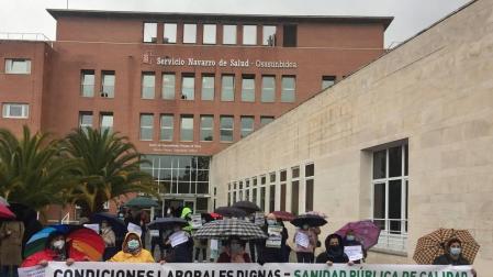 Los sindicatos del Servicio Navarro de Salud piden un "cambio de modelo de gestión"