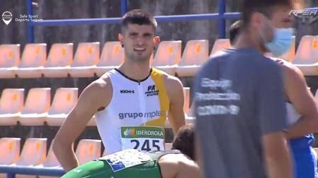 El navarro Asier Martínez gana el Campeonato de España sub-23 en 110 vallas