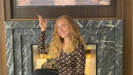 Fotografía Adele en su Instagram.