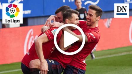 Resumen del Osasuna 3-1 Granada en vídeo