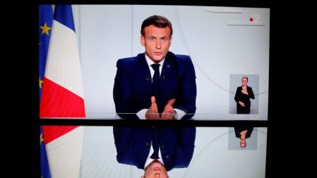Macron anuncia un nuevo confinamiento nacional en Francia