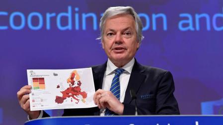 Bruselas recomienda no viajar para frenar los contagios por coronavirus