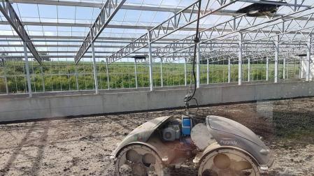 Una planta de secado solar aligerará con ayuda de un robot los lodos de Arazuri