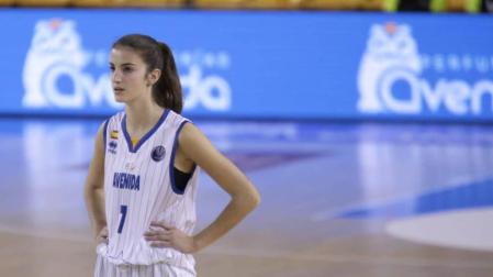 La jugadora navarra Paula Suárez Azcárate.