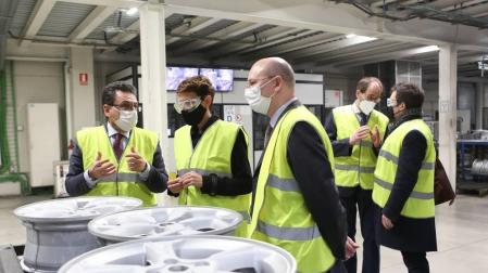 Chivite destaca el papel de la industria en la recuperación económica