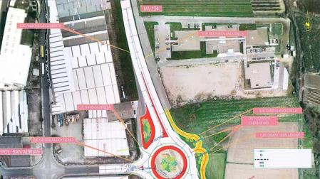 La nueva rotonda de San Adrián en el Eje del Ebro comenzará a construirse en 2021