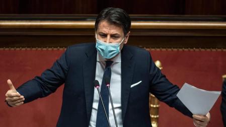 El primer ministro Giuseppe Conte dimitirá este martes por falta de apoyos