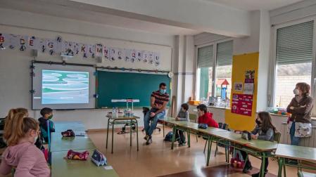 El viaje del agua en las aulas de Arróniz