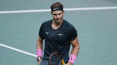 Nadal pierde ante Zverev en puertas de la final del Masters 1000 de París