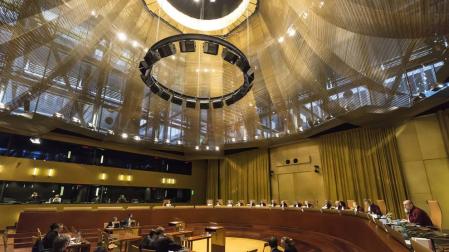 La Gran Sala del Tribunal de Justicia de la Unión Europea