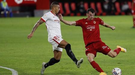 Puntuación de los jugadores de Osasuna contra el Sevilla