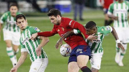 Betis-Osasuna en directo: sigue la narración minuto a minuto