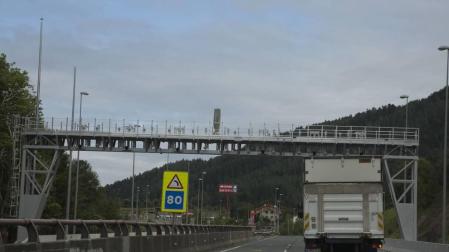 El primer peaje para camiones se prevé en Etxegarate a final de año