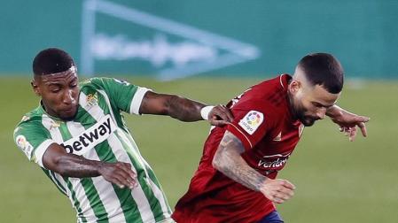Galería de fotos del partido entre Betis y Osasuna, que ha finalizado con victoria verdiblanca (1-0).