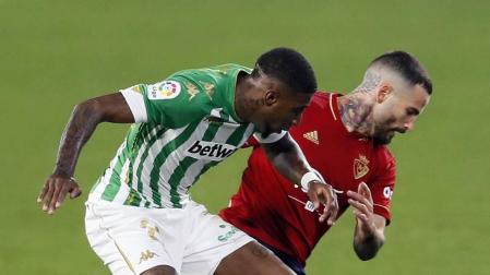 Galería de fotos del partido entre Betis y Osasuna, que ha finalizado con victoria verdiblanca (1-0).