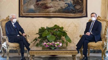 Mario Draghi acepta el encargo de formar Gobierno en Italia