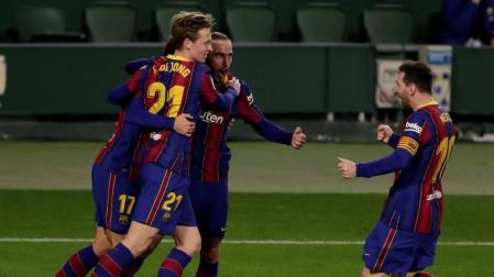 El Barça remonta con la entrada de Messi