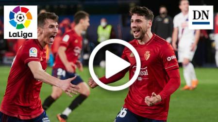 Resumen del Osasuna 2-1 Eibar: gol de Calleri (1-0)