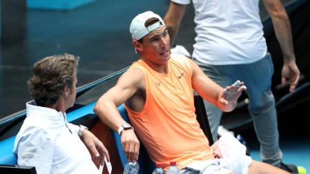 Nadal: "Soy especialista en convivir con problemas, buscaré una solución"