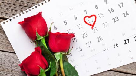 14 de febrero, Día de los Enamorados.