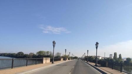 Chivite anuncia una inversión de 2,1 millones para reparar el puente del Ebro