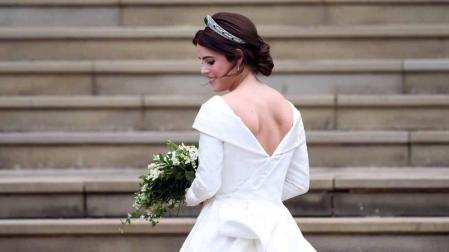 La princesa Eugenia se ha casado este viernes, 12 de octubre, con Jack Brooksbank, en la capilla de San Jorge en Windsor (Reino Unido)