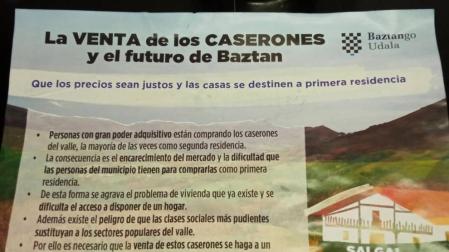 NA+ critica al Ayuntamiento por "vulnerar" el derecho a la propiedad