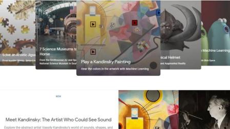 Google Arts & Culture invita a escuchar el arte de Kandinsky