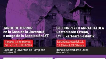 Tarde de terror este sábado en la Casa de la Juventud