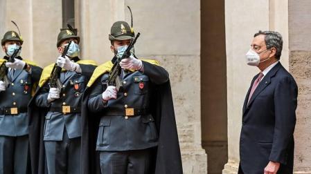 Mario Draghi jura como nuevo primer ministro de Italia