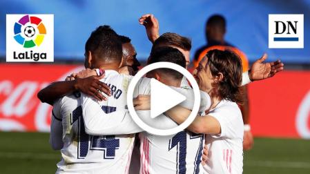 Resumen del Real Madrid 2-0 Valencia en vídeo
