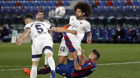 La picota: puntuación de los jugadores de Osasuna contra el Levante