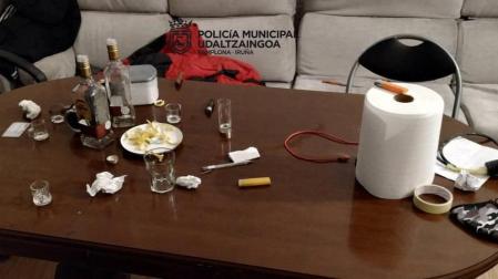 Desmantelados varios botellones en Pamplona durante el fin de semana