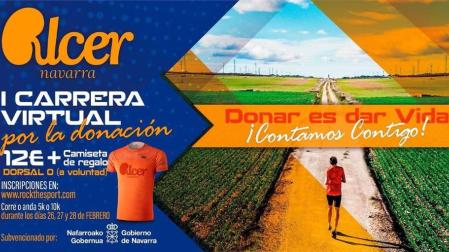 Alcer Navarra organiza la I carrera virtual por la donación de órganos