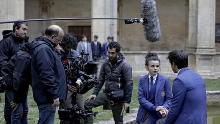 Fotografías del rodaje de 'El Internado-Las cumbres' en Amazon Prime Video