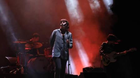 Un concierto anterior de Belako en el Navarra Arena de Pamplona.