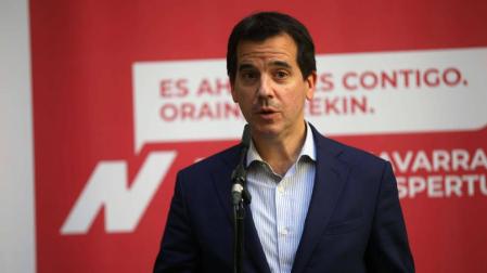 El consejero de Desarrollo Económico y Empresarial del Gobierno de Navarra, Mikel Irujo