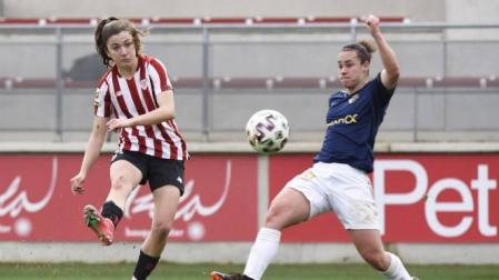 Imagen del Athletic B y Osasuna Femenino.