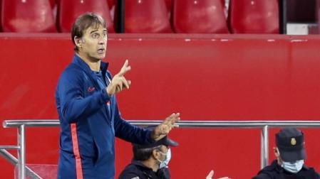 Lopetegui: "Tres puntos muy importantes tras tres derrotas inmerecidas"